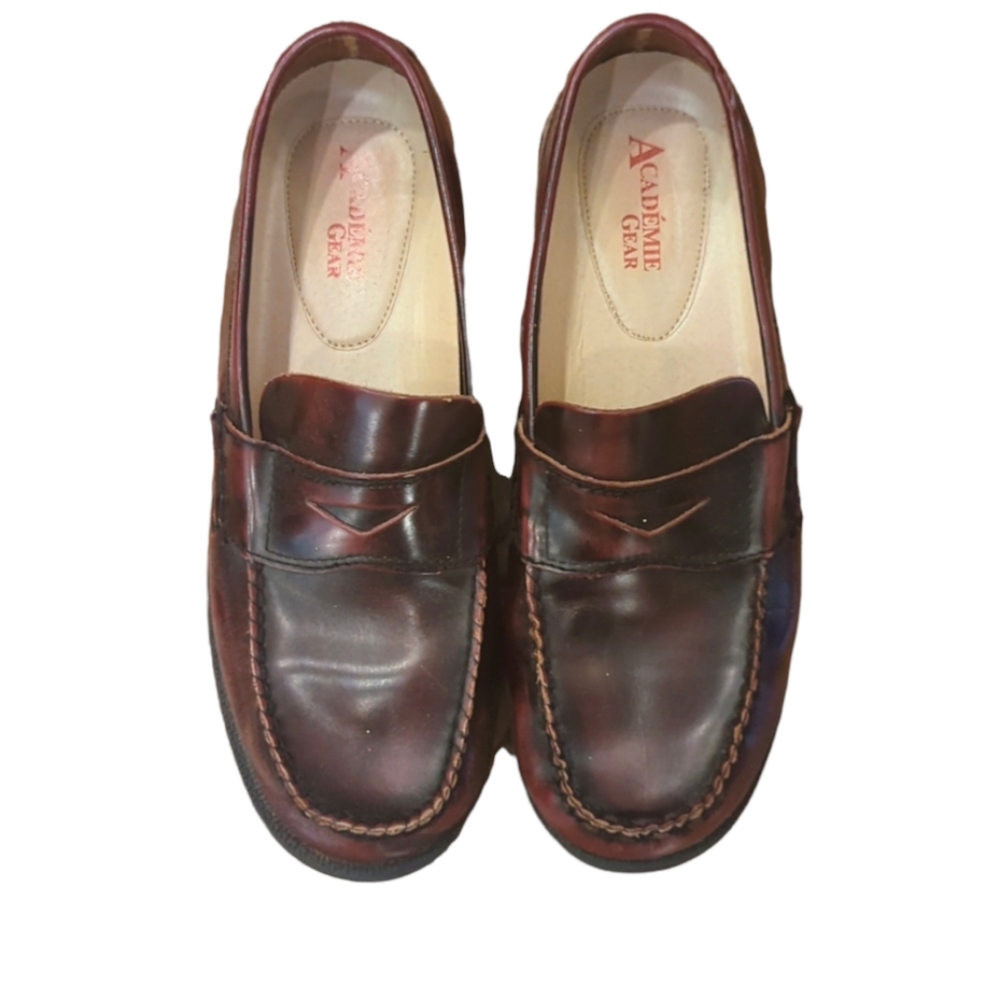Academie Gear Men's Loafers Dar Brown Size 9M